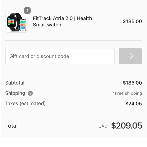 Atria FitTrack Smart Watch - Picture 15 of 16